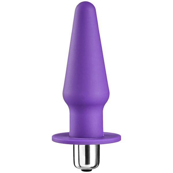 baseks Vibrerande Analplugg Medium - Lila