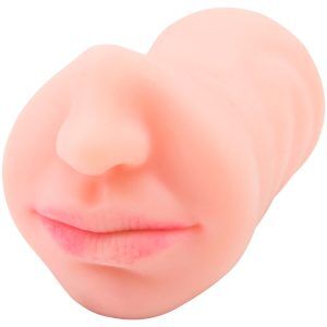 Loving Joy Real Feel Blow Job Stroker - Nude