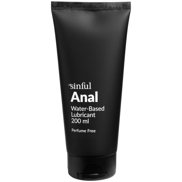 Sinful Anal Vattenbaserat Glidmedel 200 ml - Klar
