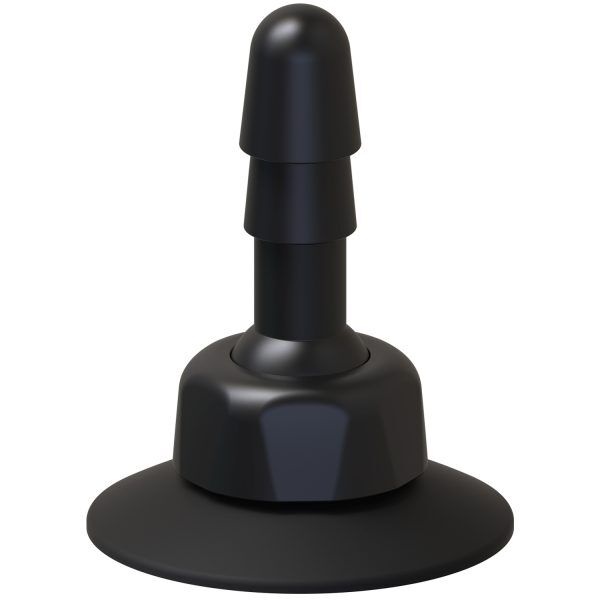 Vac-U-Lock Deluxe 360 grader Sugkopp - Svart