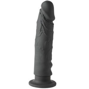 baseks Slimline Analdildo Medium för Nybörjare - Svart