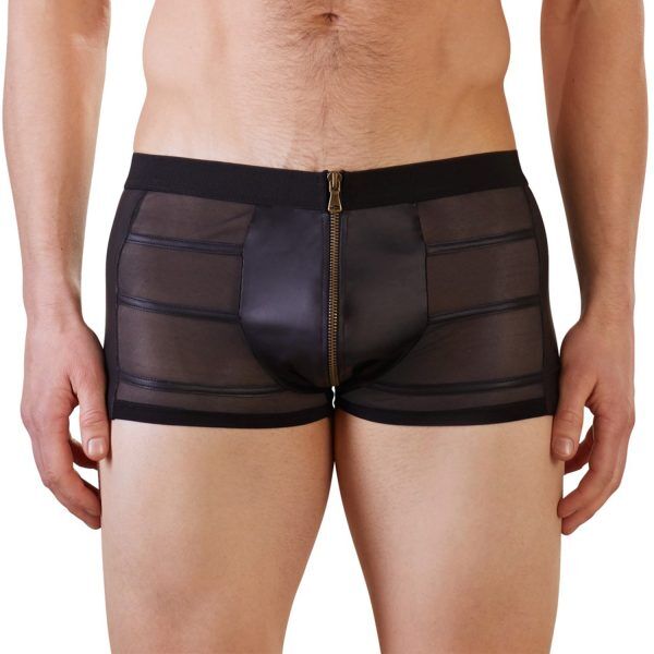 NEK Boxershorts med Blixtlås - Svart - S