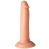 Willie City Realistisk Dildo med Sugpropp 19 cm - Nude