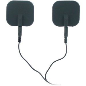 Zeus Elektro Pads av Silikon - Svart