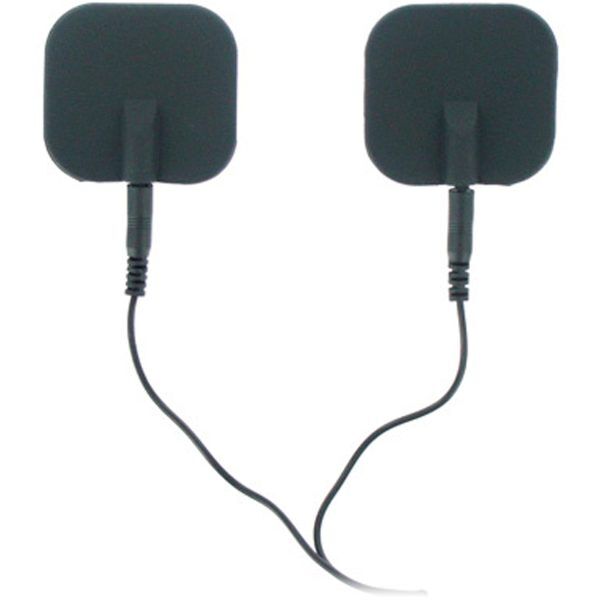 Zeus Elektro Pads av Silikon - Svart