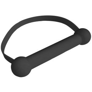 Quickie Silikon Bite Gag - Svart