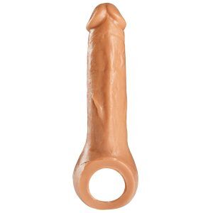 Vixen Creations Ride-On Penis Sleeve 22 cm - Ljusbrun