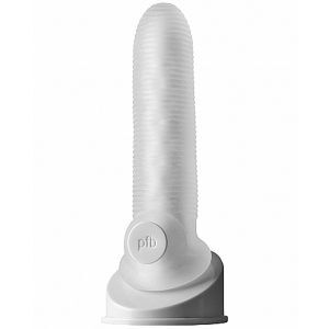 Perfect Fit Fat Boy Micro Ribbed Large Penissleeve - Klar