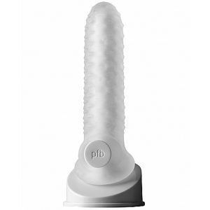 Perfect Fit Fat Boy Checker Plate Penissleeve 16,5 cm - Klar