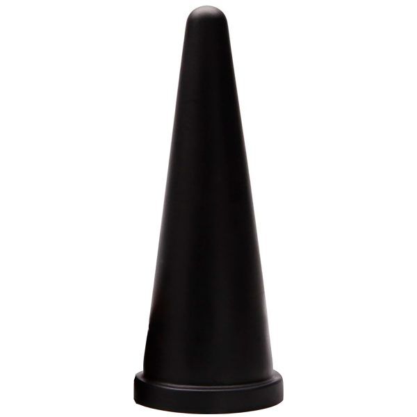 Tantus Cone Anal Buttplug Stor - Svart