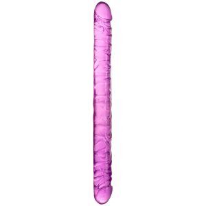 baseks Realistisk Dubbeldildo Large - Lila