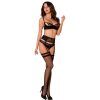 Avanua Hanan Half Cup Set - Svart - S/M