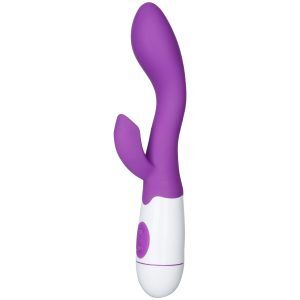 baseks Curvy Rabbitvibrator för Nybörjare - Lila