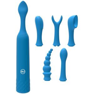 iVibe iQuiver Vibrator Set - Blå
