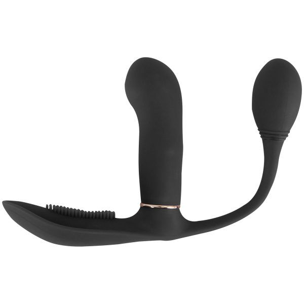 GoGasm Pussy and Ass Vibrator - Svart