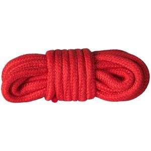 baseks Rött Bondagerep 5 m - Röd
