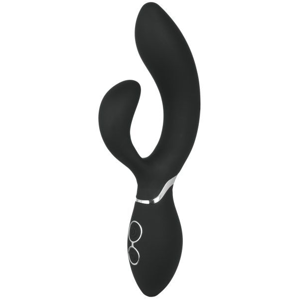 Sinful Bendy Uppladdningsbar Rabbitvibrator - Svart