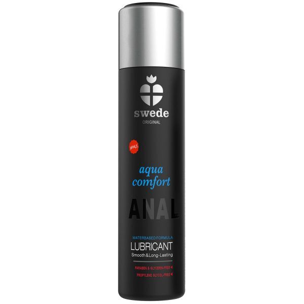 Swede Aqua Comfort Anal Glidmedel 120 ml - Klar