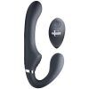 Strap U Mighty Rider Vibrerande Strap-on - Svart