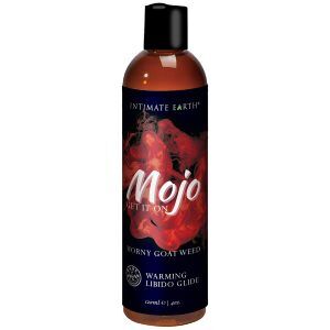 Intimate Earth Mojo Horny Goat Weed Värmande Glidmedel 120 ml - Klar