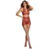 24297 dreamgirl delicate floral bra set 01 model q100