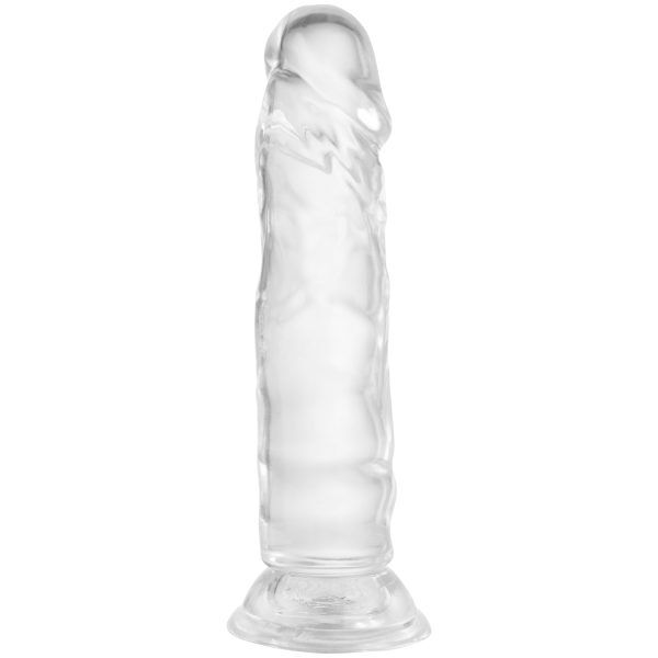 Willie City Klar Realistisk Dildo med Sugpropp 15 cm - Klar