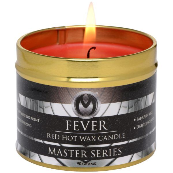 Master Series Fever Red Hot Wax Candle - Röd