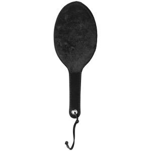 Strict Leather and Fur Rund Paddel - Svart