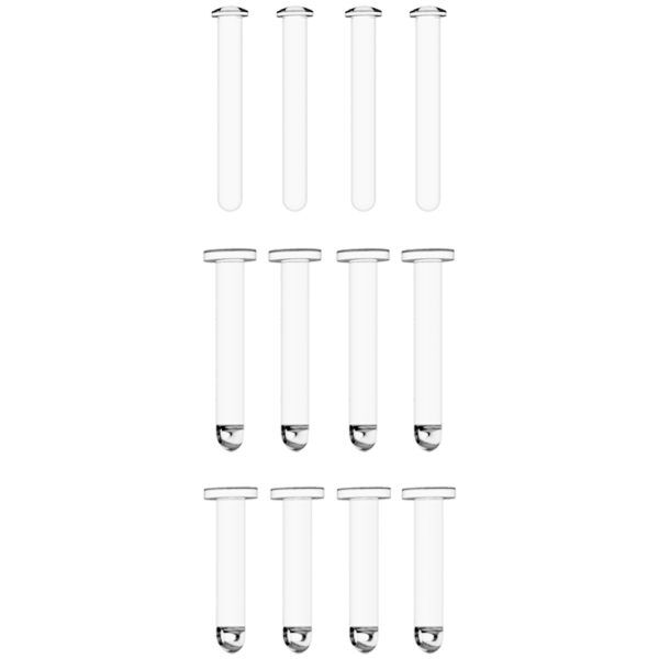 Mancage Transparent Reserv-Stiftset 12 st - Klar
