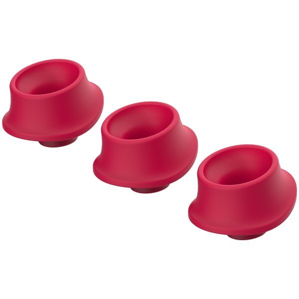 Womanizer sughuvuden 3-pack Large - Röd