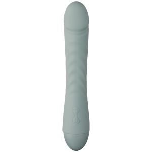 Amaysin Räfflad Dildovibrator - Blå