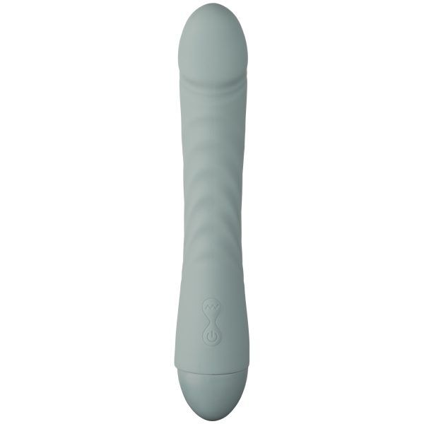 Amaysin Räfflad Dildovibrator - Blå