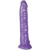 Baseks Lila Glitter Dildo 20,5 cm - Lila