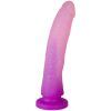 baseks Gradient Glitter Medium Dildo 20 cm - Lila