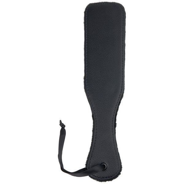 obaie Soft Konstläder Spanking Paddle - Svart