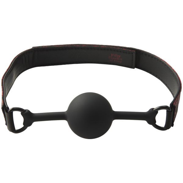 Fifty Shades of Grey Sweet Anticipation Ball Gag - Svart