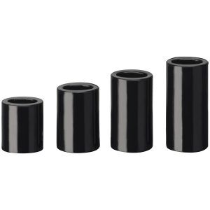 CB-6000 Svarta Spacers 4-pack - Svart