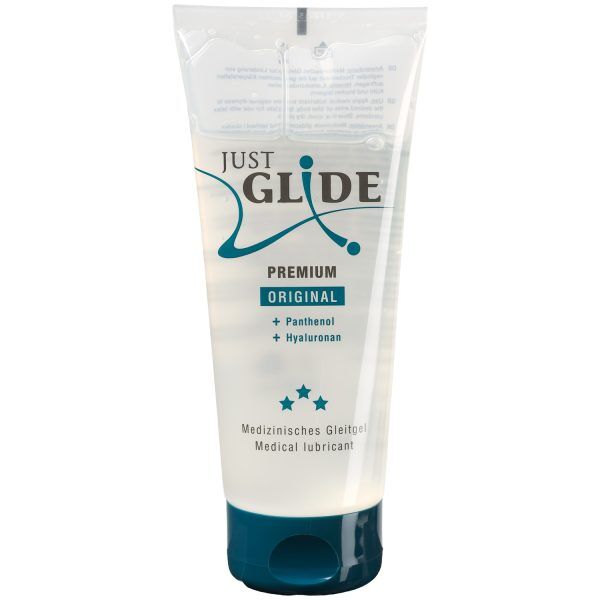 Just Glide Premium Original Medical Lubricant 200 ml - Klar