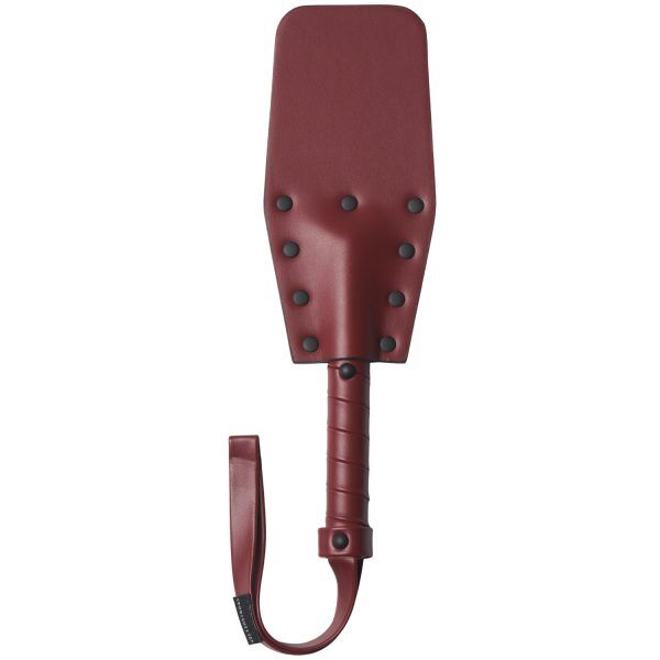 Sportsheets Saffron Spanking Paddle med Nitar - Brun