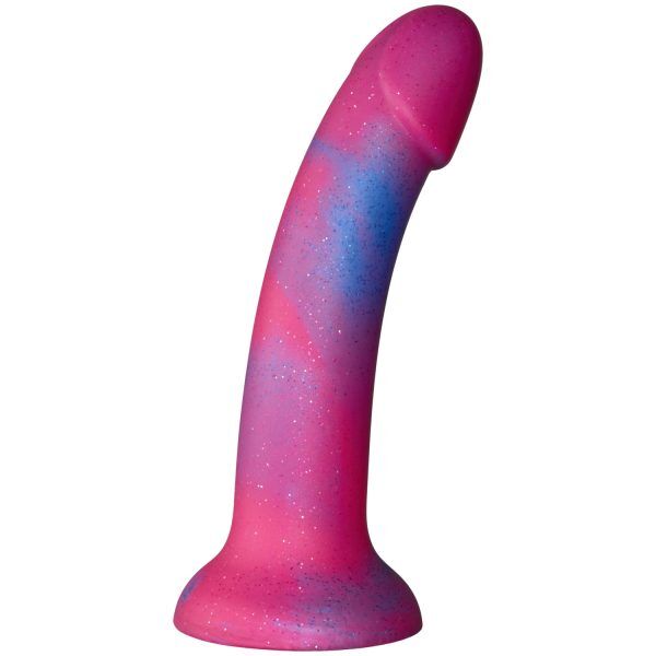 baseks Red Galaxy Silikondildo 18 cm - Röd