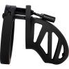 ManCage: Model 23 Silicone, 6.5 cm, svart