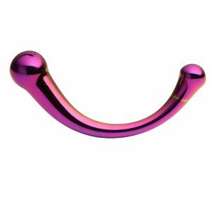 Sinful Rainbow G&P Glass Dildo 17 cm - Blandade färger