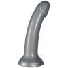 26842 baseks sparkling silver silicone dildo 01 product q100