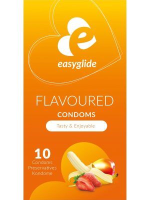 EasyGlide: Flavored Condoms, 10-pack