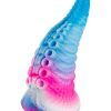 Epic Cybersilicock: Phorcys Blue Tentacle Dildo, large