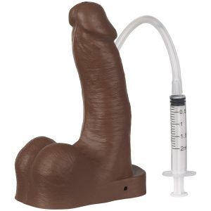 Tantus Pop n’ Play Squirting Packer - Brun