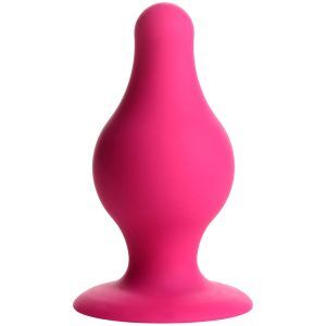 Squeeze-It Squeezable Small Analplugg - Ljusrosa