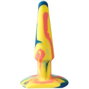 A-Play Groovy Sunrise Analplugg 12,8 cm - Blandade färger