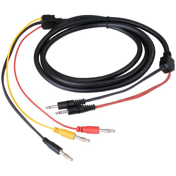 E-stim 2B Triphase Kabelset - Blandade färger
