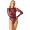27660 nortie clover crotchless bodystocking bordeaux 59 model q100 1 2